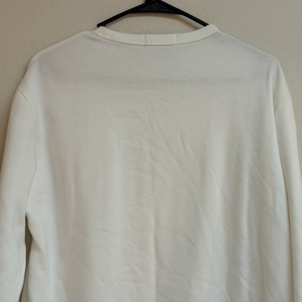 Polo Ralph Lauren Multicolor Big Pony Horse Logo Fleece Crewneck Men's Medium - Picture 10 of 10